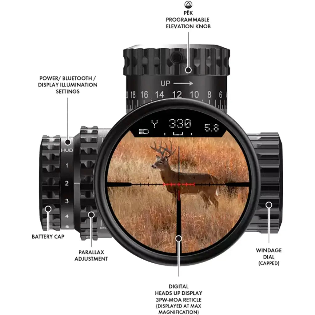 Burris Veracity PH Scope 2.5-12x42mm FFP Illuminated 3PW-MOA