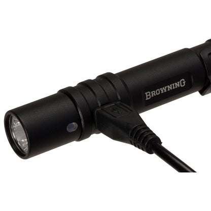 Browning Microblast USB Flashlight Black 160 Lumens