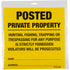 Allen Posted No Trespassing Signs 12 pk.