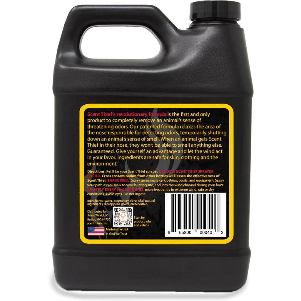 Scent Thief Field Spray Refill 32 oz - Essential Hunting Accessory