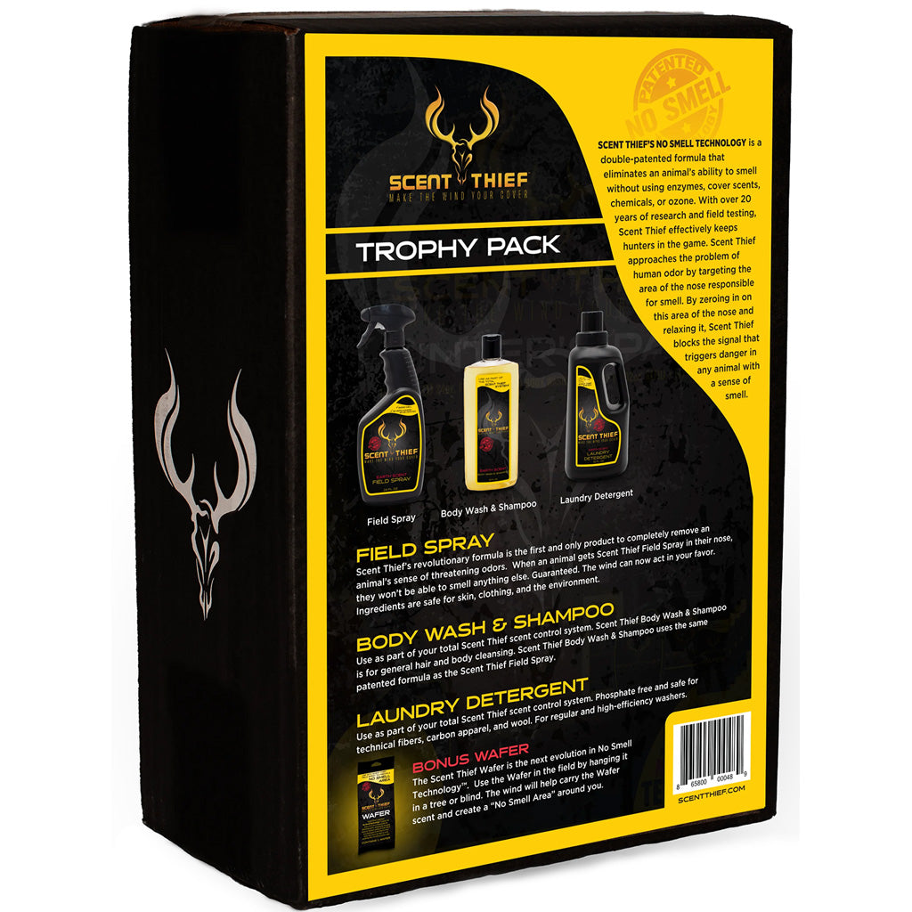 Scent Thief Trophy Pack Combo Pack - Complete Scent Control Solution