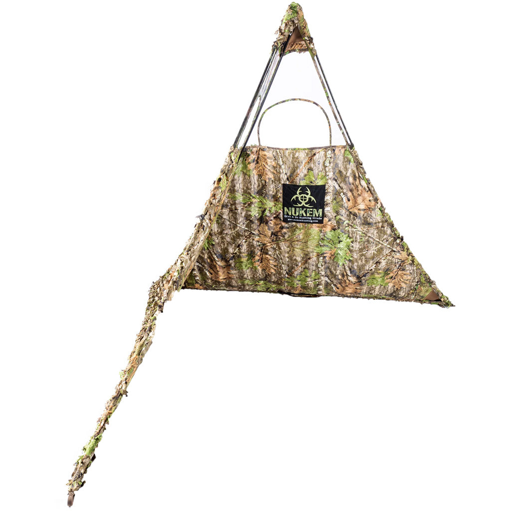Nukem Grab &amp; Go Blind Mossy Oak Obsession 3D Leafy Regular Size