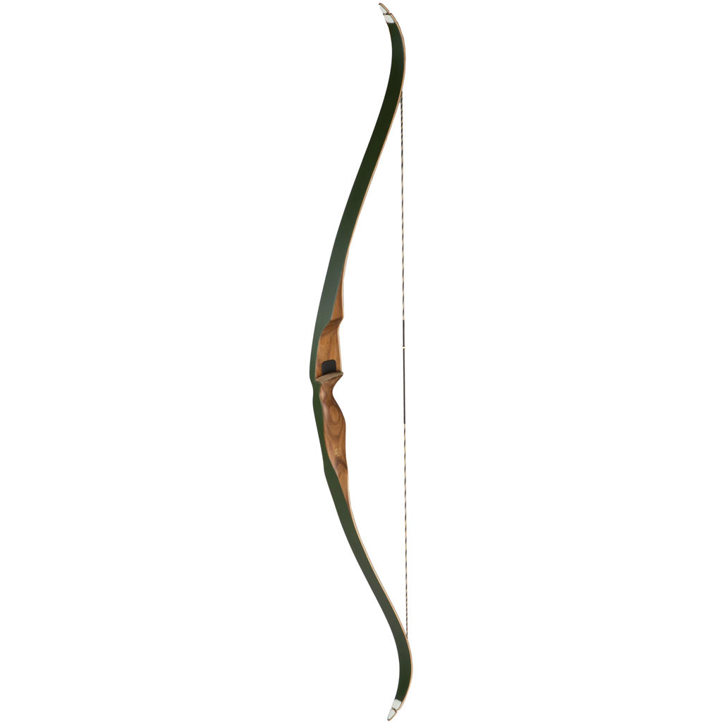Bear Grizzly 90th Anniversary Shedua and Green Glass Bow - 35 lbs RH