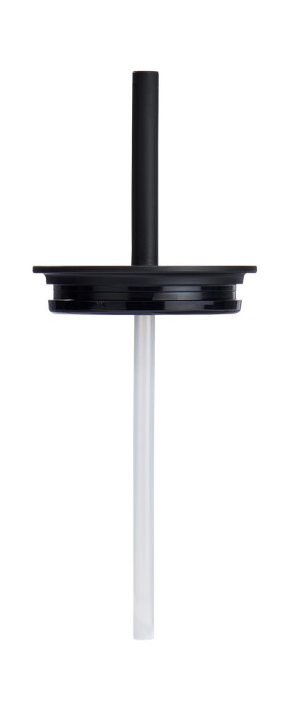 Press-In Straw Lid - Black