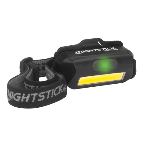 Multi-Flood USB Headlamp w/ Brim Clip &amp; Strap - LiPo Battery