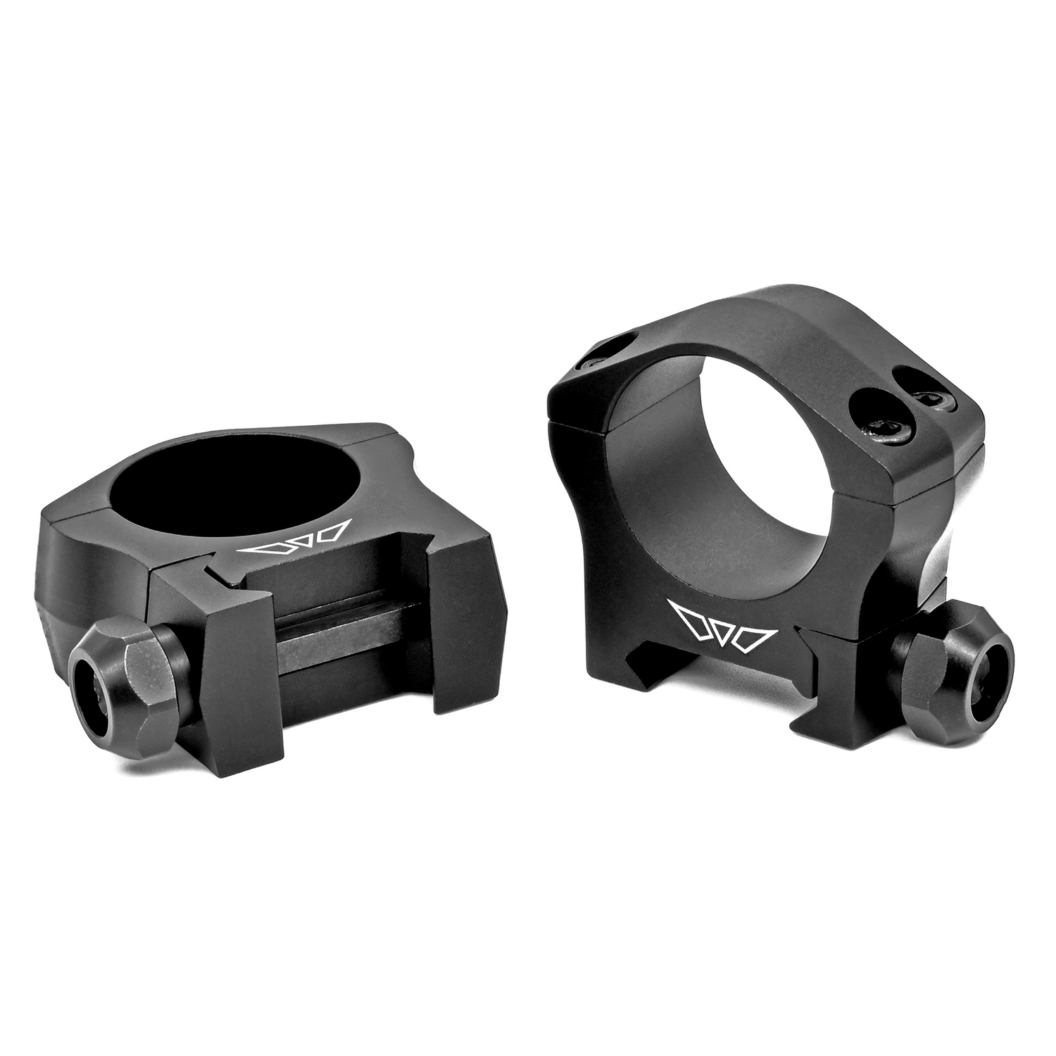 Warne Mountain Tech 1 inch, Low Matte Rings