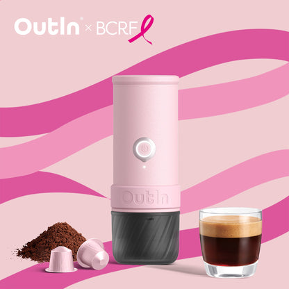 Mino Portable Espresso Machine (Rose Clay) X BCRF