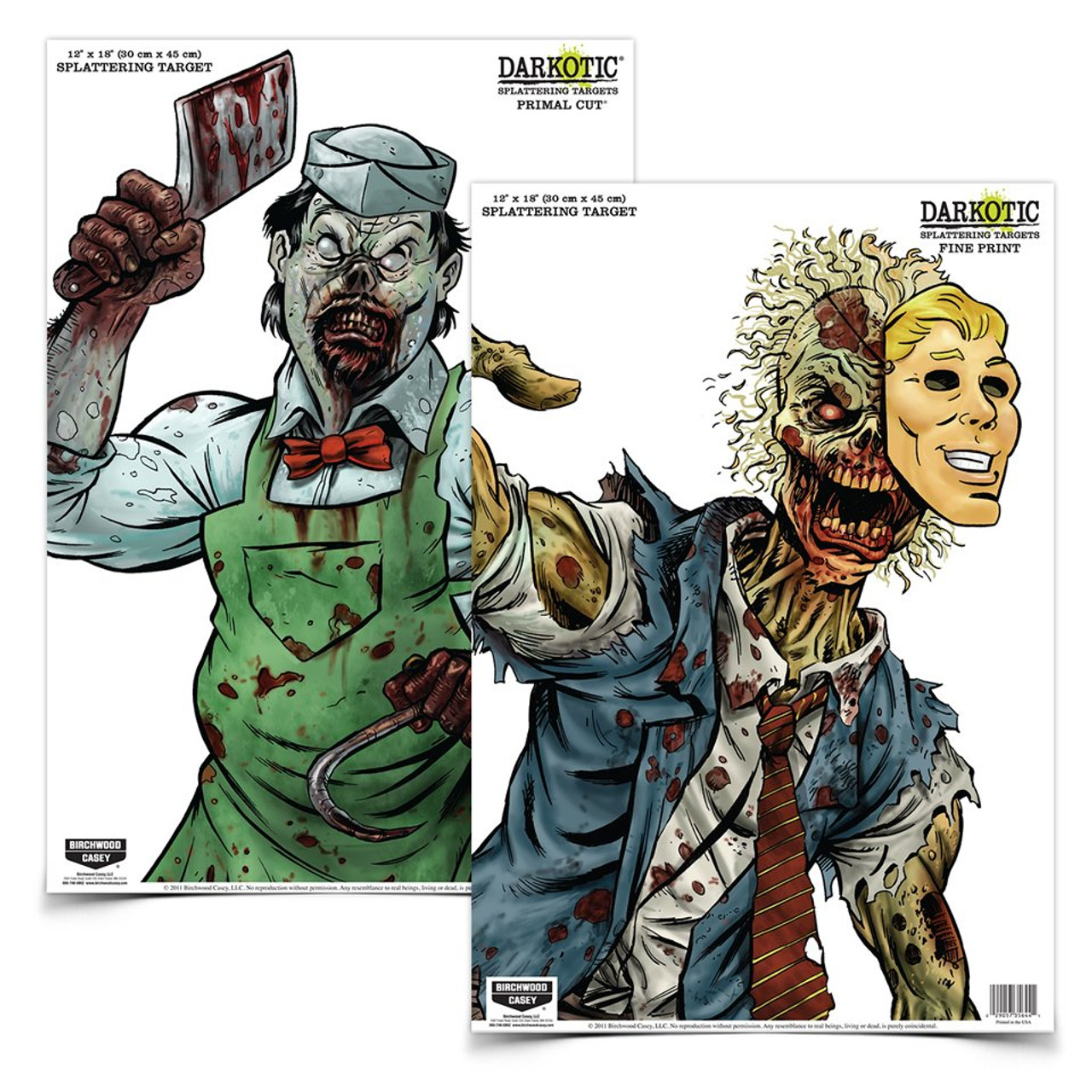 Darkotic 12 x 18 Primal Cut &amp; Fine Print Combo Pack