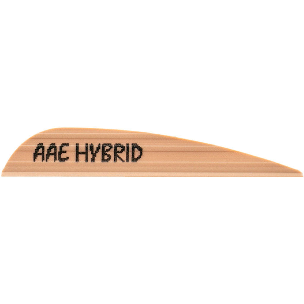 AAE Hybrid 23 Vanes Sand 50 Pack - Premium Archery Vanes for Improved Performance