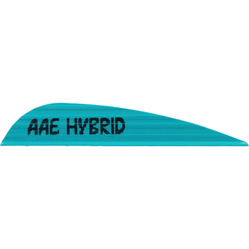 AAE Hybrid 26 Vanes Teal - 50 Pack for Superior Archery Performance