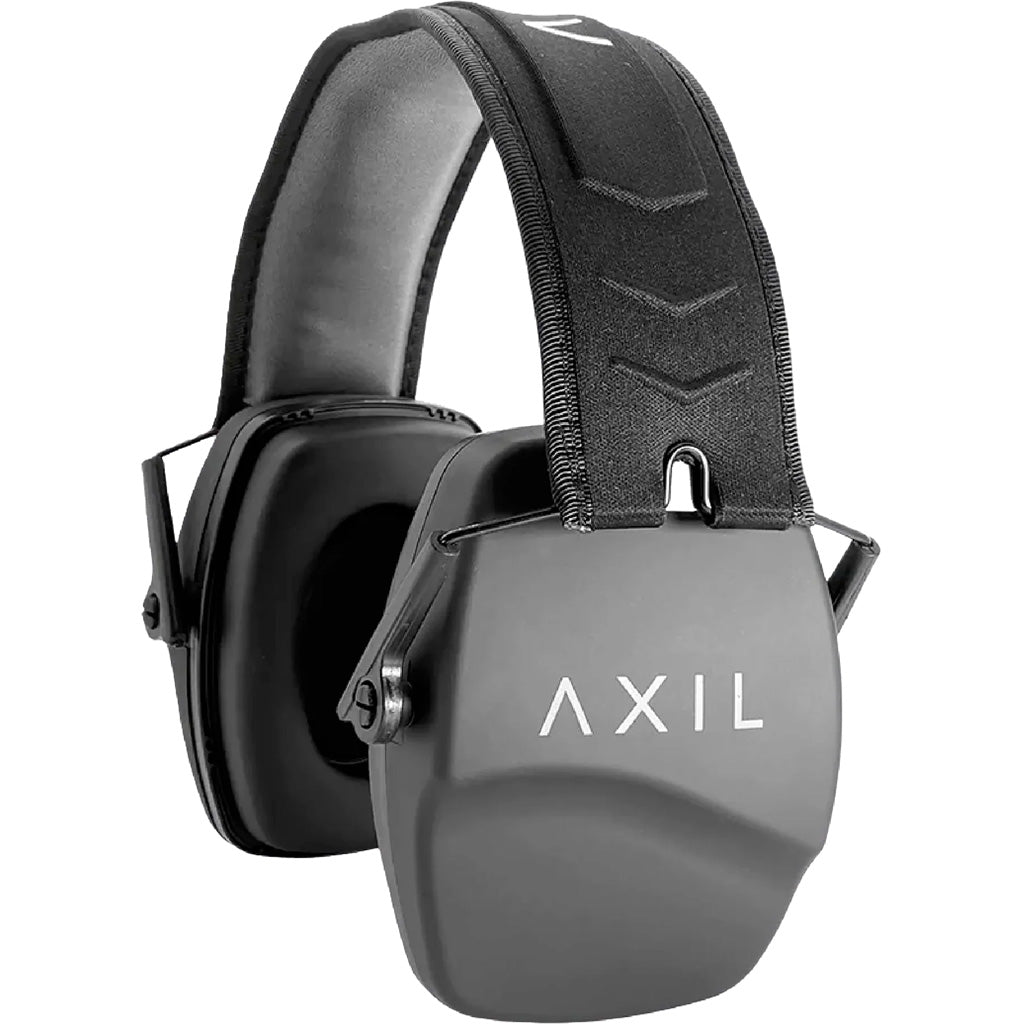 Axil TrackR Passive Tactical Headmuffs Grey/Black