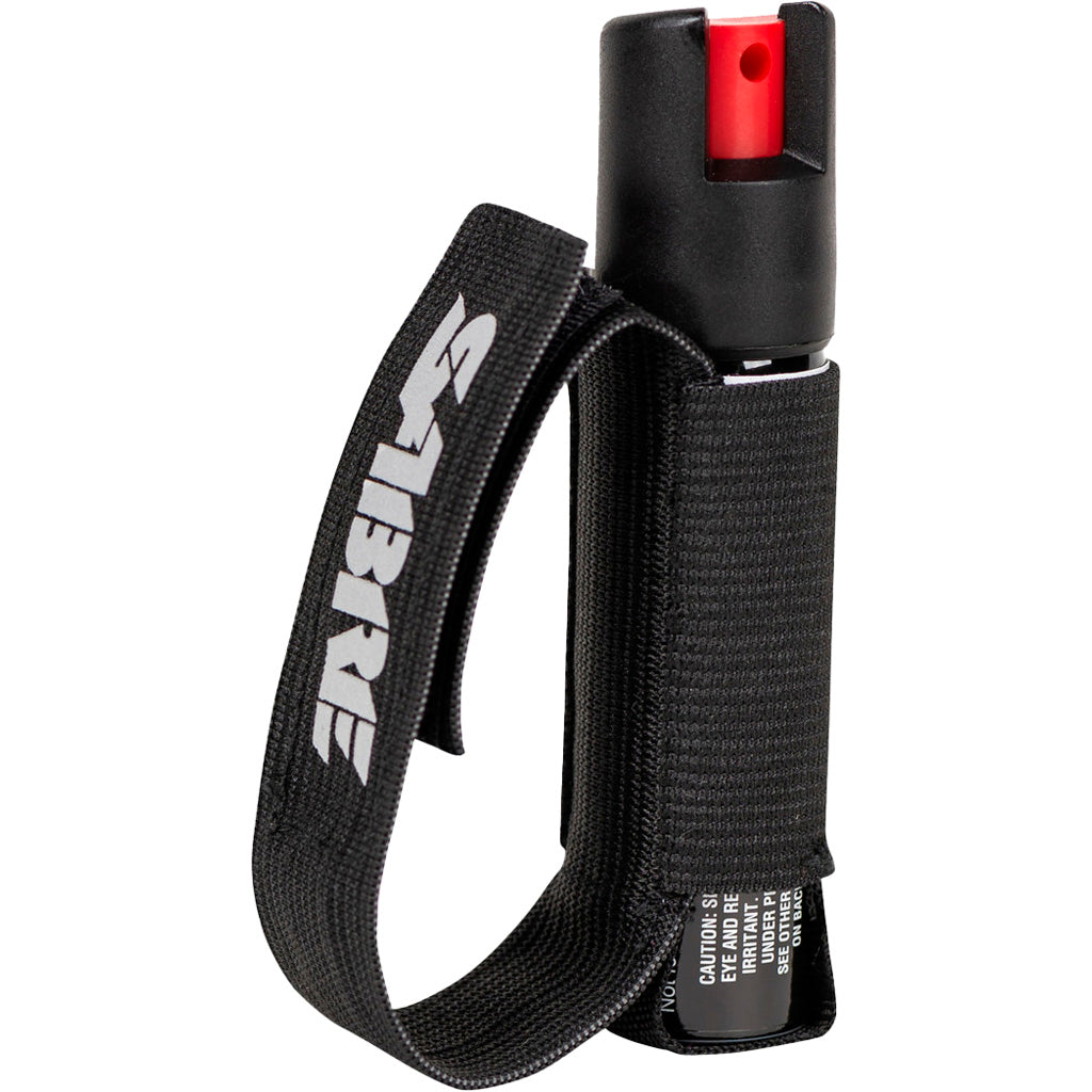 Sabre Runner Pepper Gel with Hand Strap - Black - Model SRPG-Black