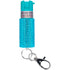 Sabre Jeweled Pepper Spray with Snap Clip Teal - Maximum Strength Protection
