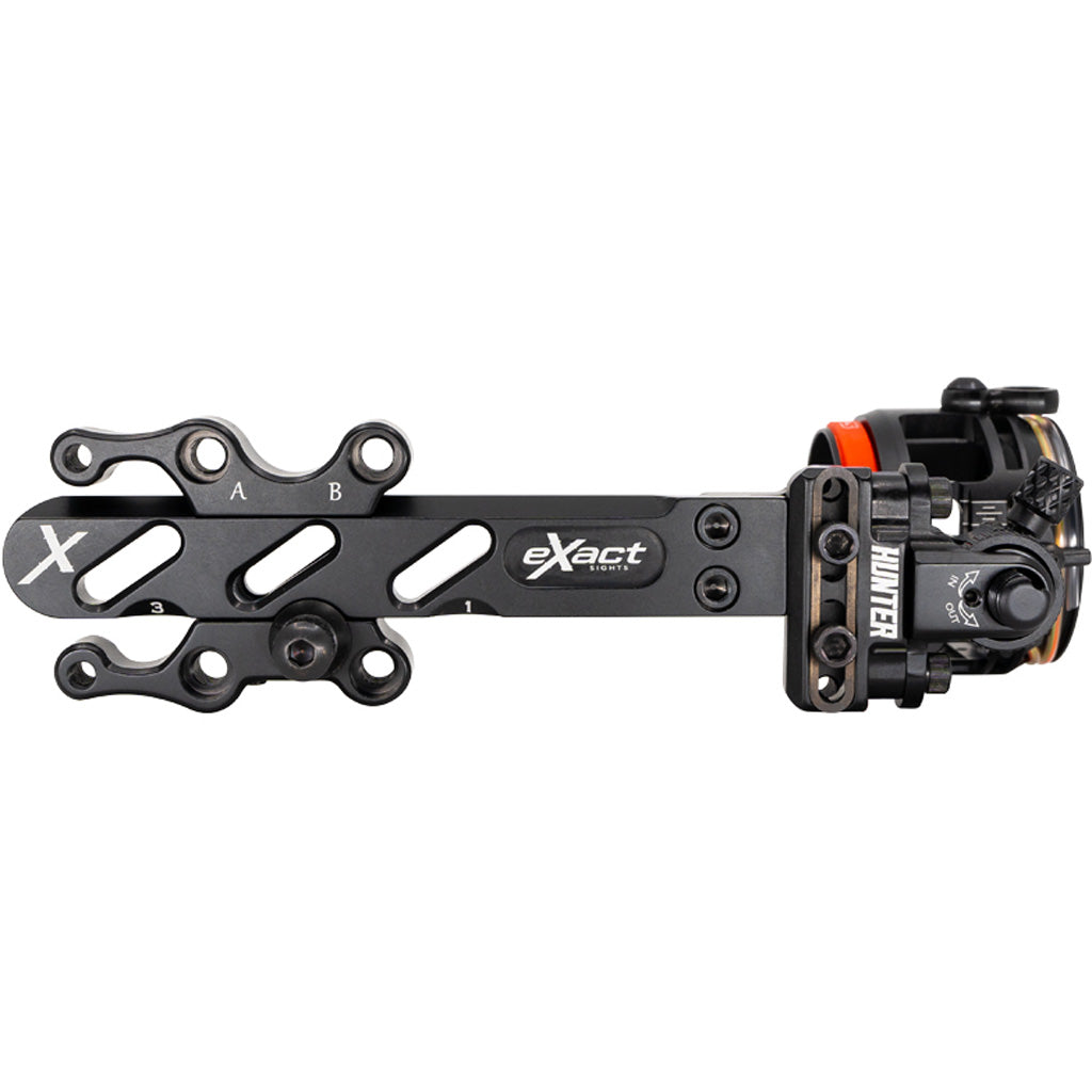 B3 Exact Hunter Dovetail Sight 4 Pin .019 LH - Precision Bow Sight for Hunters