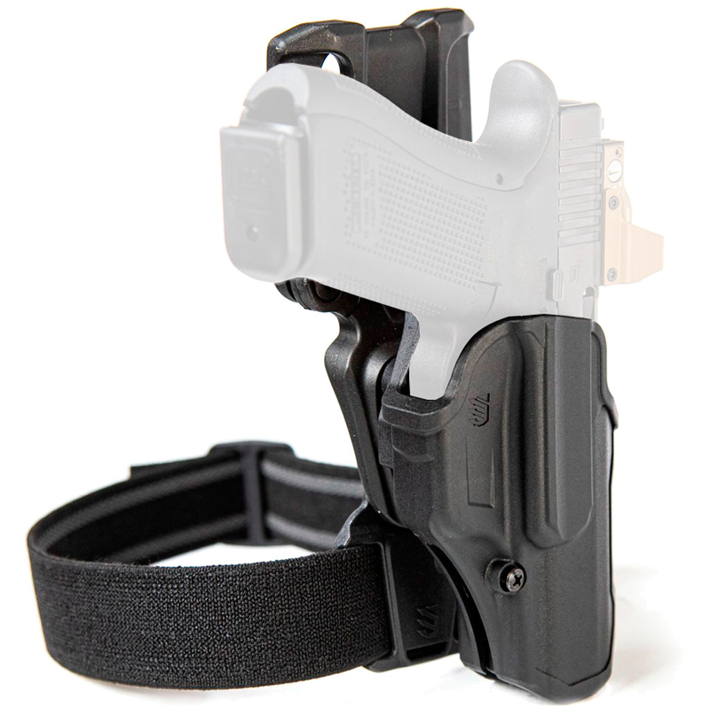 Blackhawk T-Series L2C Overt Holster S&amp;W M&amp;P TLR7/8 BK M&amp;P 1.0/2.0 9/.40/45 RH