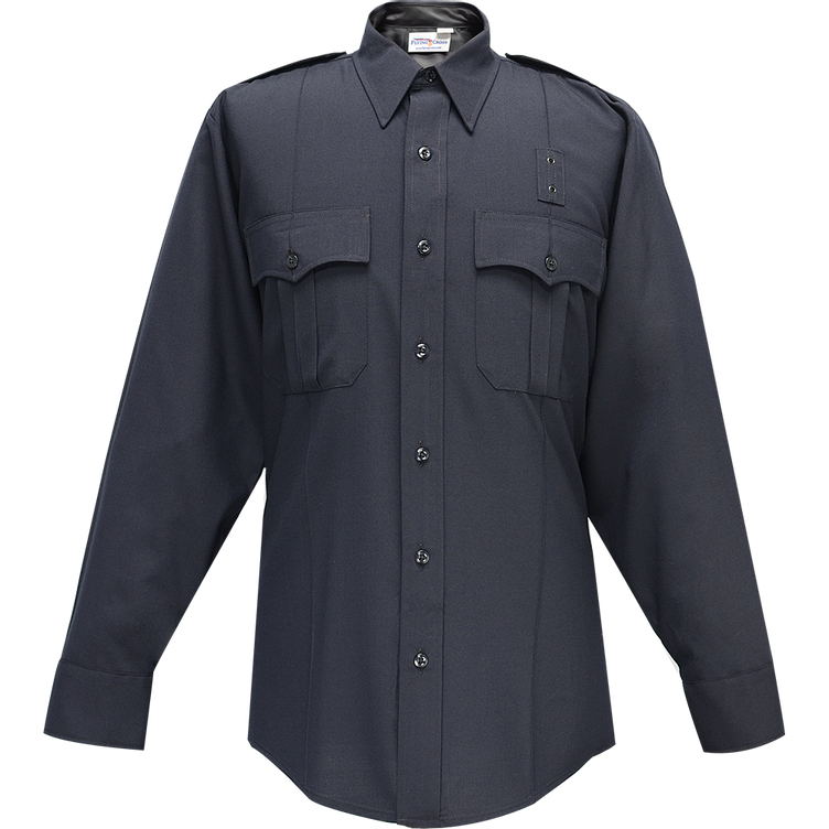 Justice Long Sleeve Shirt w/ Zipper - LAPD Navy