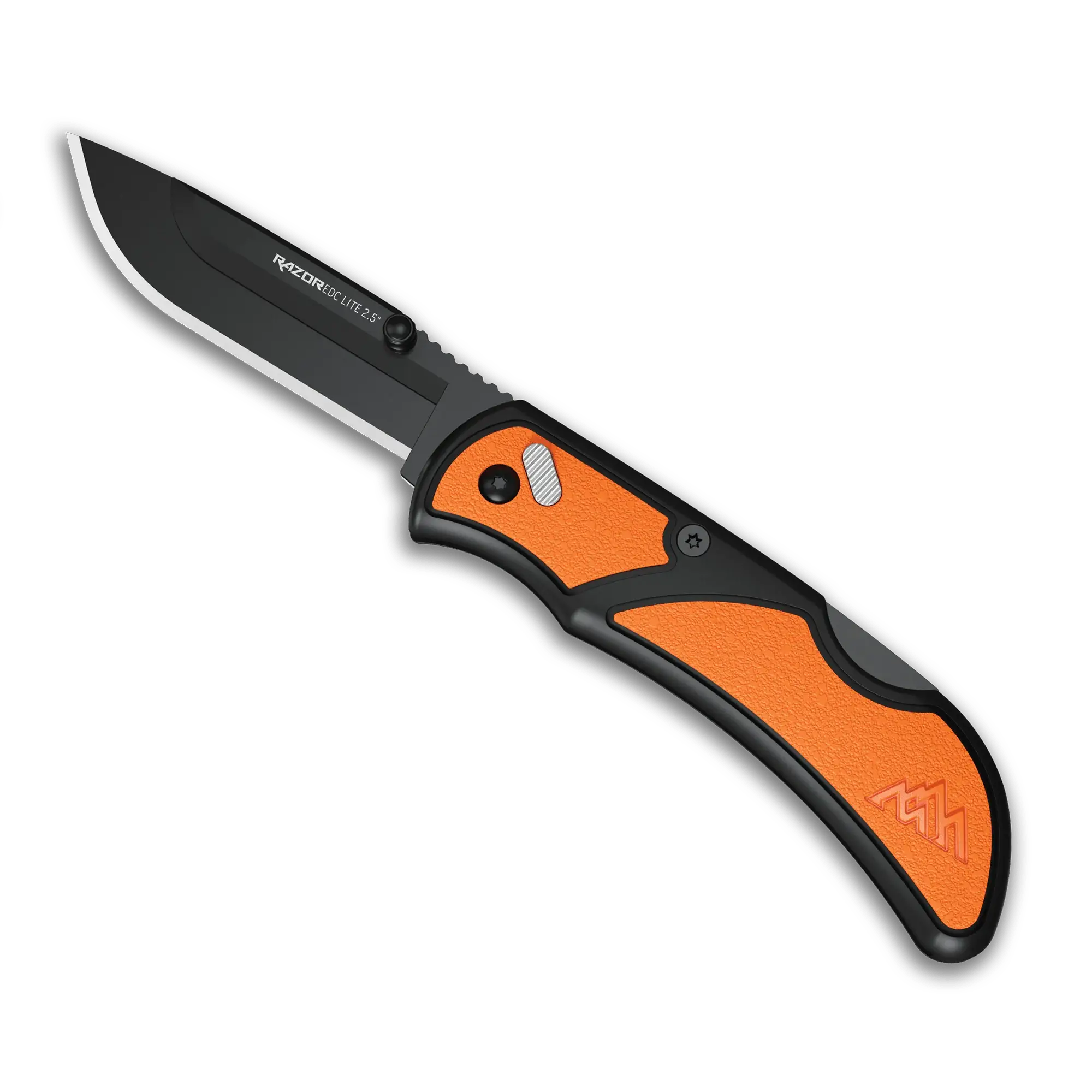 2.5 RAZOR-EDC LITE (Orange PMS, 2 Black Blades)