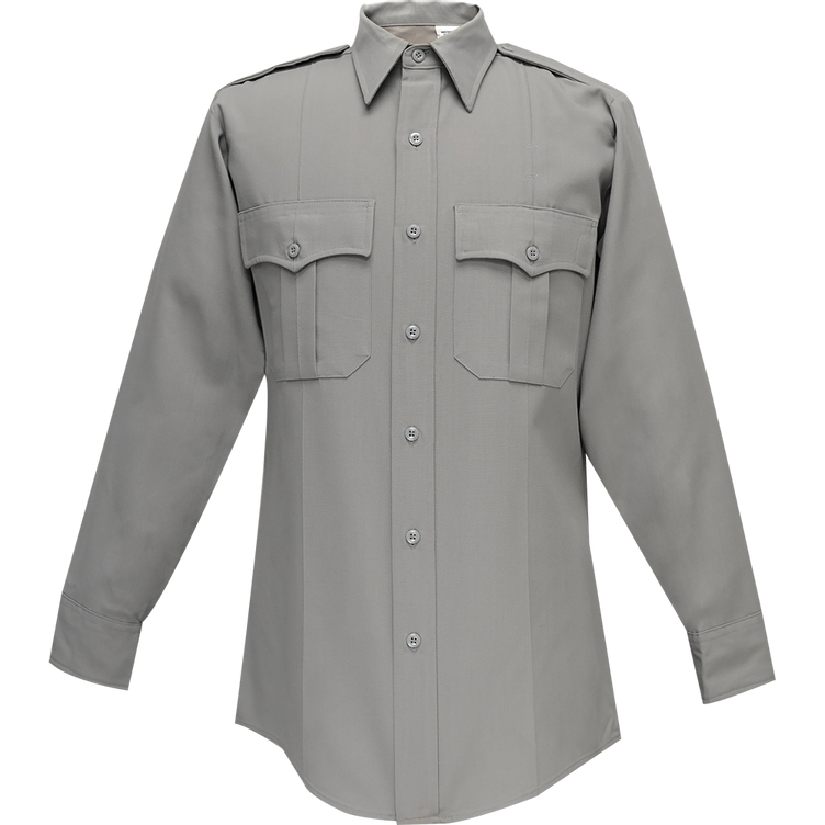 Command Long Sleeve Shirt w/ Zipper &amp; Convertible Sport Collar