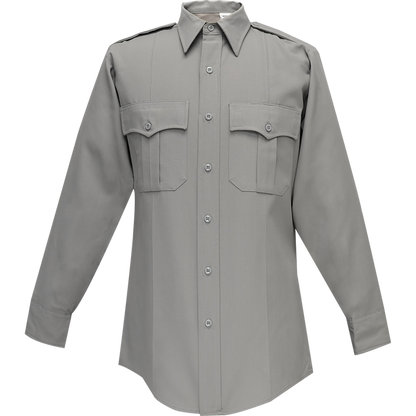 Command Long Sleeve Shirt w/ Zipper &amp; Convertible Sport Collar