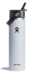 Wide Mouth Insulated Water Bottle w/ Flex Straw Cap
