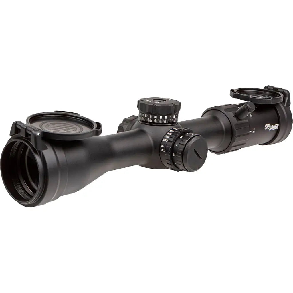 SIG Sauer Whiskey 4 Rifle Scope 3-12x44mm Hellfire Quadplex