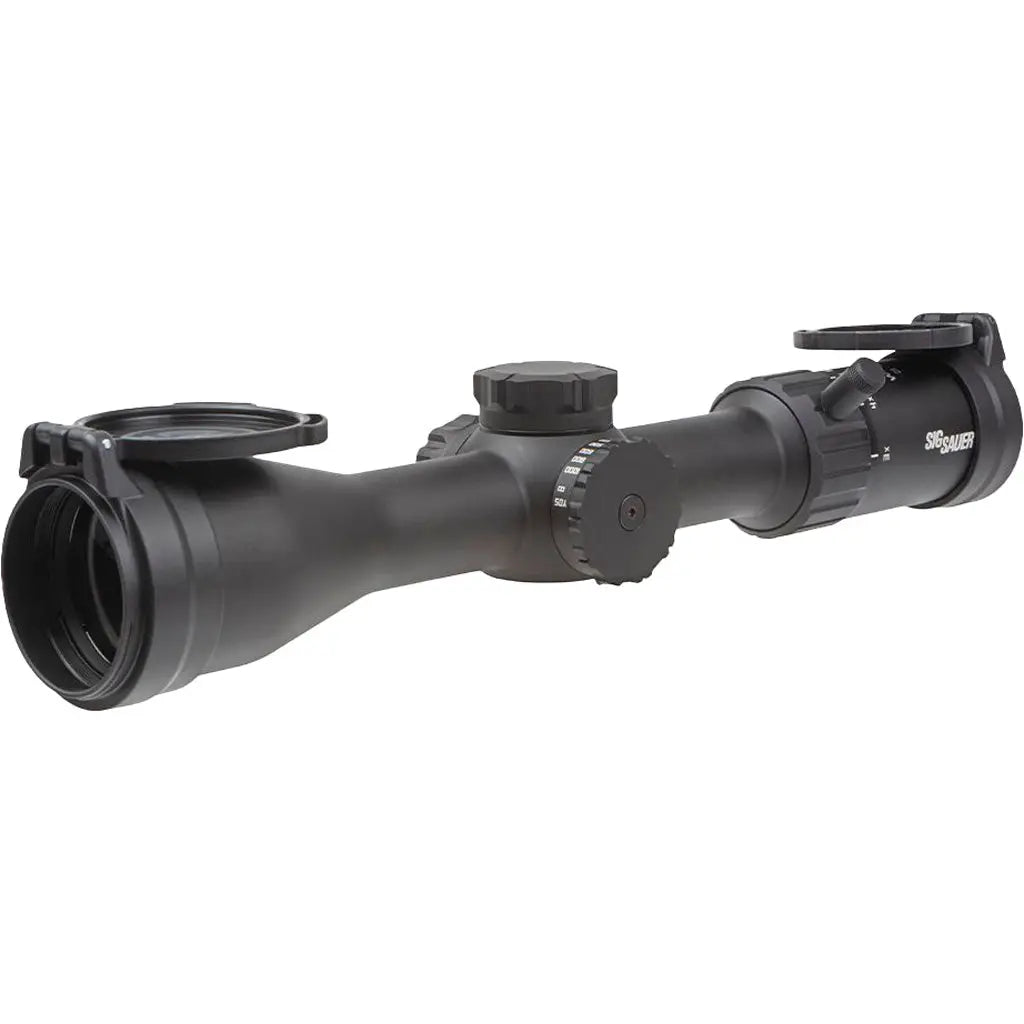 Sig Sauer Whiskey 4 Rifle Scope 3-12x44mm Hellfire Quadplex Capped