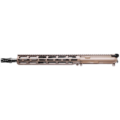 VKTR VK Complete Upper with Hux WRX Flash Hider 5.56 Magpul FDE 13.7 in. PW 12.5 in Handguard
