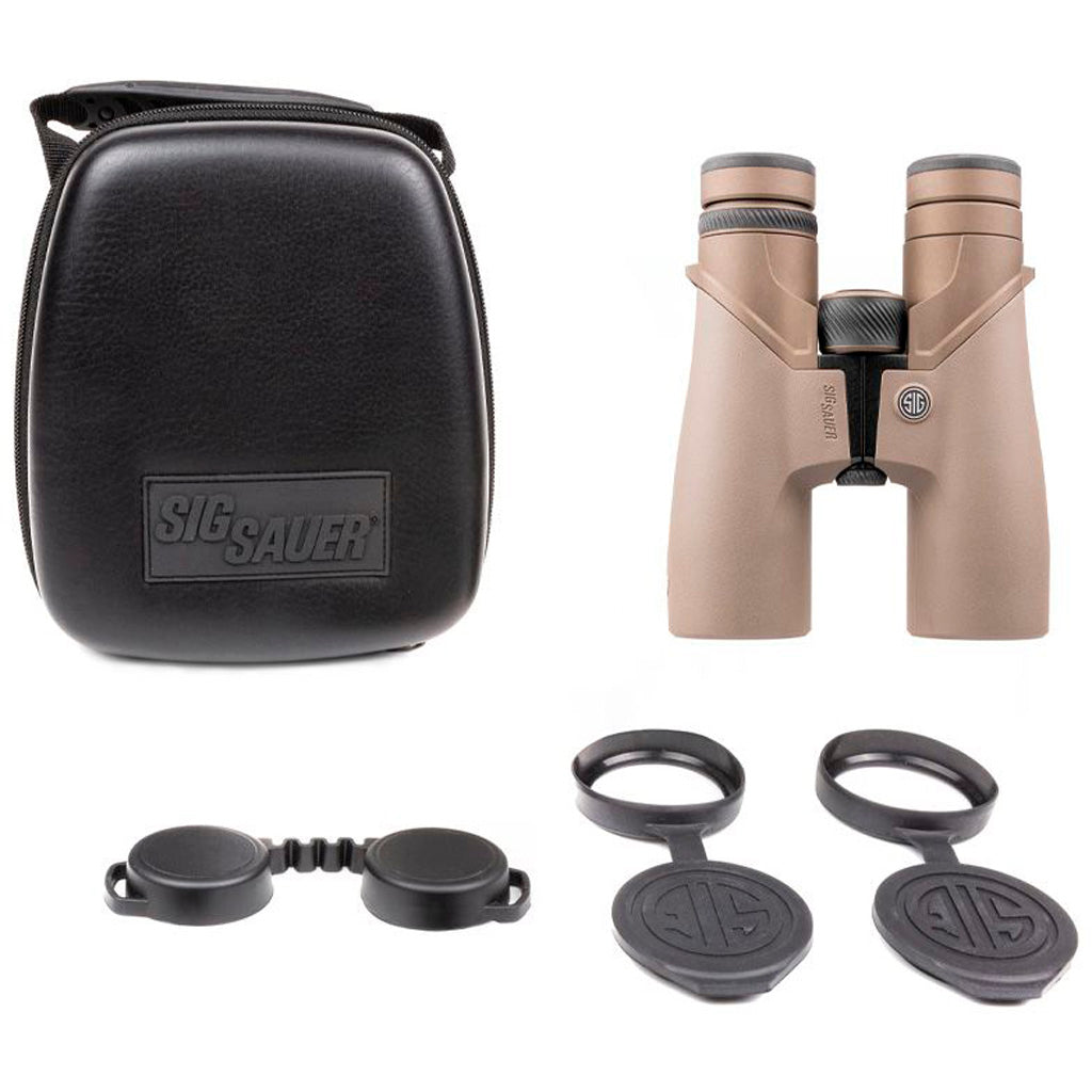 Sig Sauer Zulu10 HDX Binoculars FDE 10x50mm - High-Performance Optics