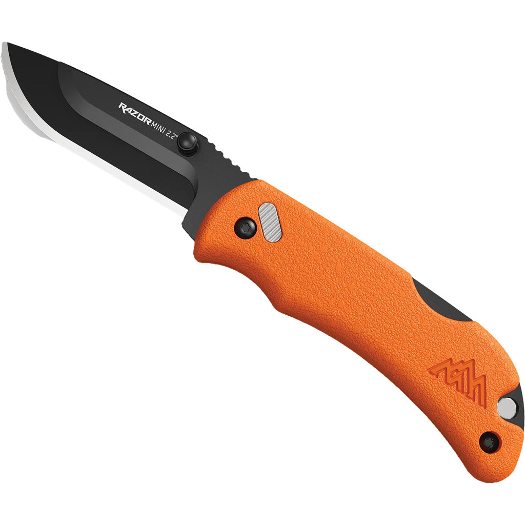 Outdoor Edge RazorMini Knife Orange - Compact Folding Knife for Everyday Carry
