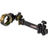 Axcel LANDSLYDE Carbon Pro Slider Tactical Bowhunting Sight - AccuStat II Micro 3 Pin .010