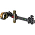 Axcel LANDSLYDE Carbon Pro Slider Tactical Bowhunting Sight - AccuStat II Micro 5 Pin .010