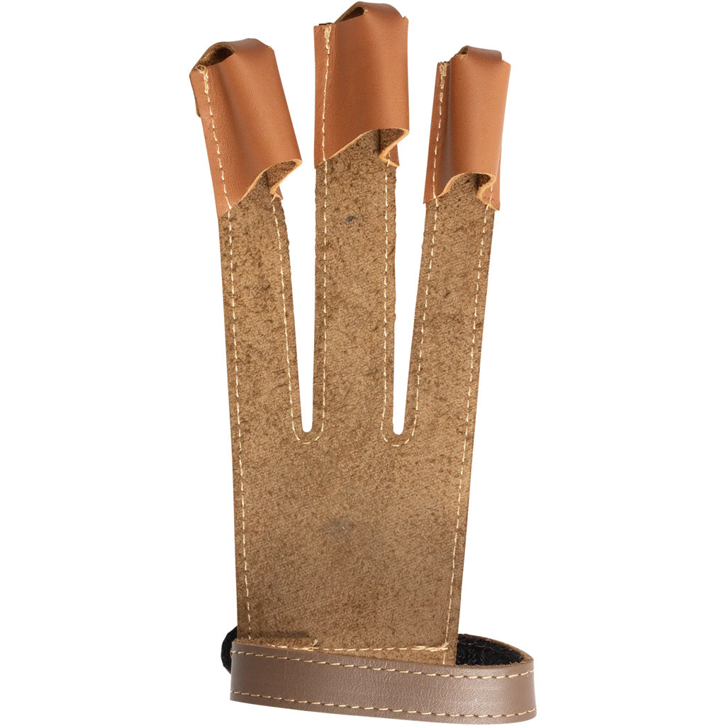 Bear Fred Bear Master Glove Brown XL - Durable Shooting Glove for Archers