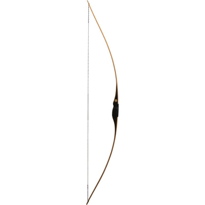Bear Montana 40 lb. Right-Hand Longbow with Flame Bamboo &amp; Clear Glass - BEA2203