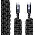 Dark Energy USB C to C Paracord Cable Black - Part Number 1301857