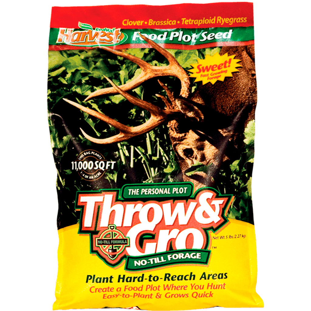 Evolved Throw &amp; Gro Seed w/ Clover 5 lb.
