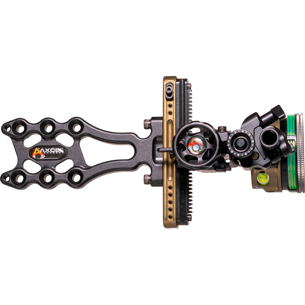 Axcel Landslyde Slider Tactical Bowhunting Sight AVX-41 Scope with 1 Pin .029 Green Fiber