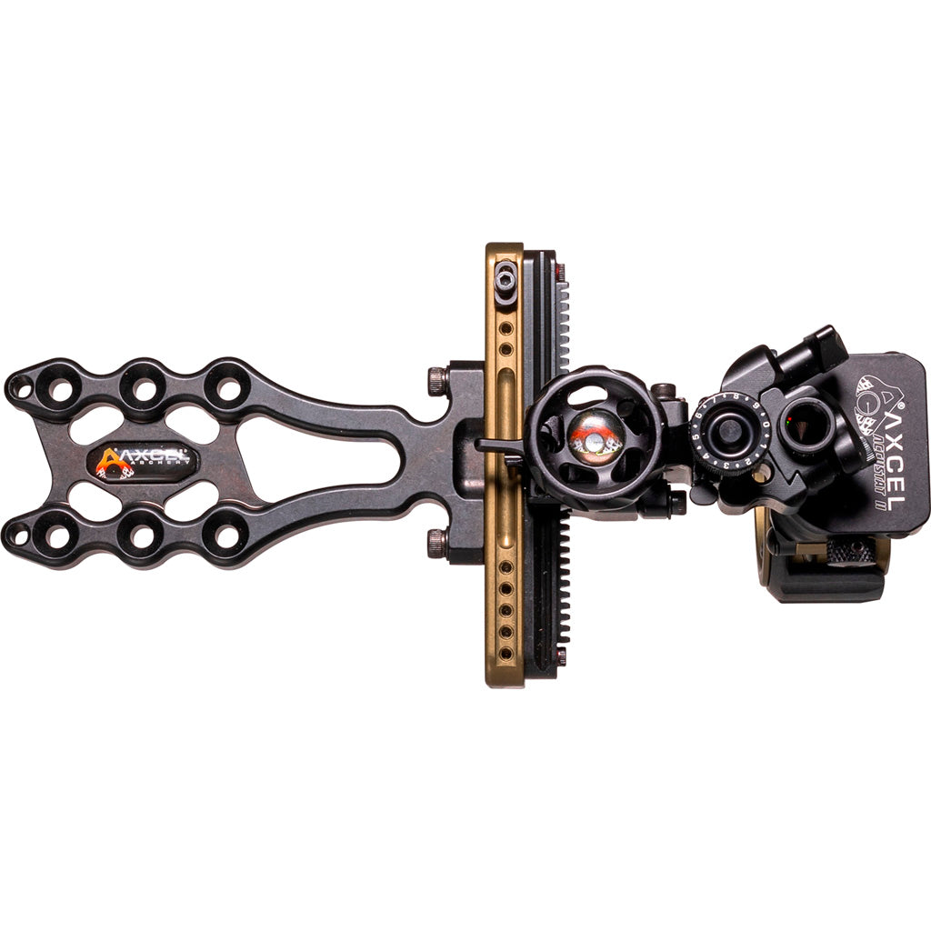 Axcel LANDSLYDE Slider Tactical Bowhunting Sight - AccuStat II Micro 3 Pin .010
