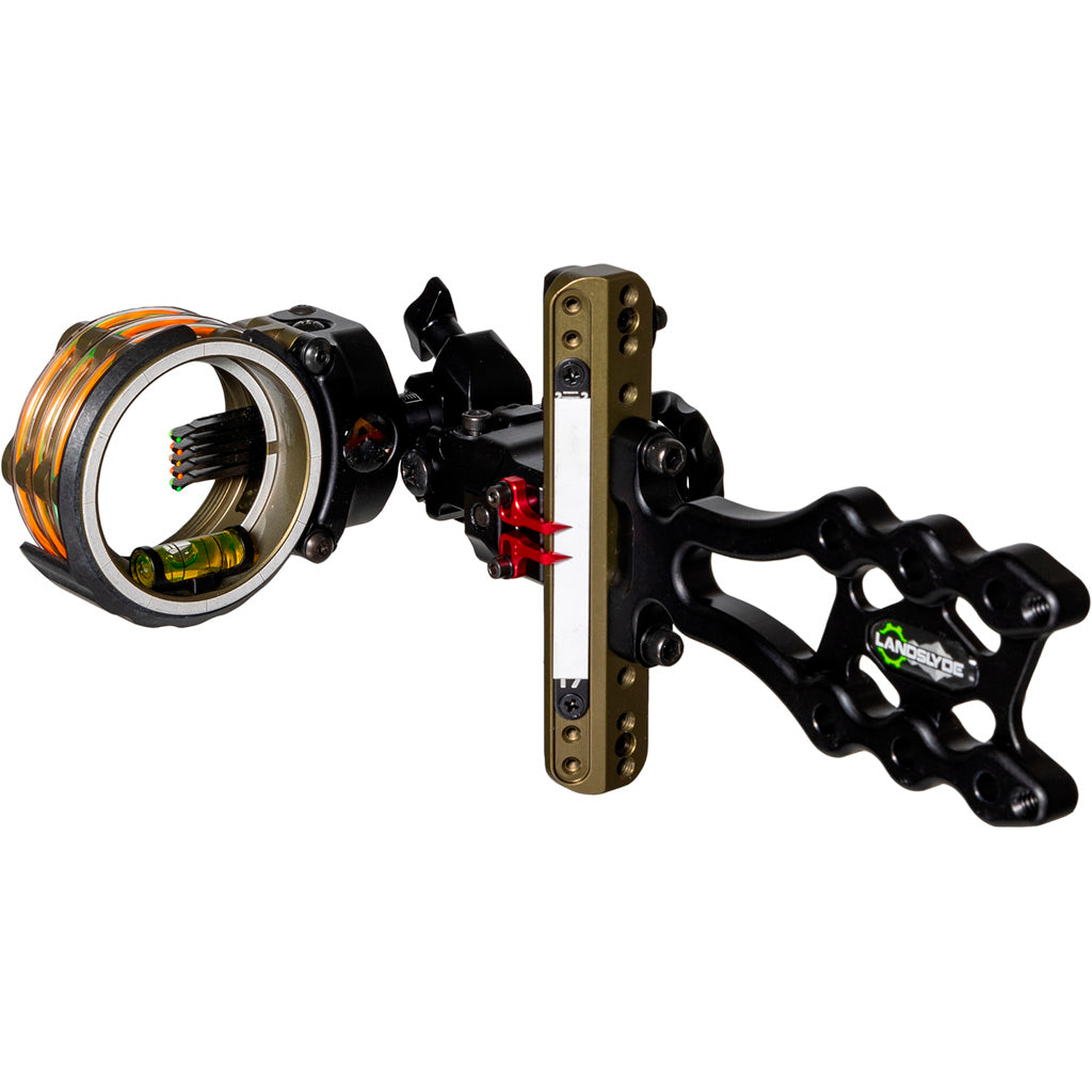 Axcel LANDSLYDE Slider Tactical Bowhunting Sight - AccuStat II Micro 5 Pin .019