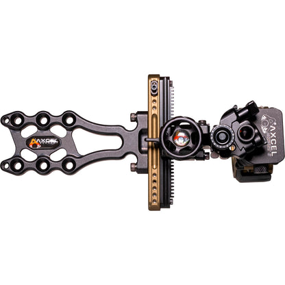 Axcel LANDSLYDE Slider Tactical Bowhunting Sight AccuStat II Micro 5 Pin .010