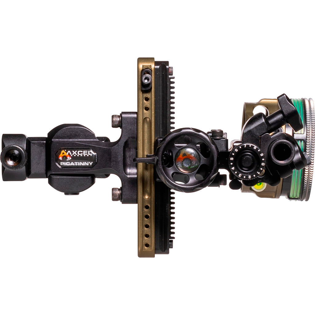 Axcel LANDSLYDE Picatinny Slider Sight Tac. BH AVX-41 1 Pin .019 Green Fiber