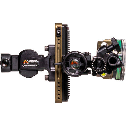 Axcel LANDSLYDE Picatinny Slider Sight Tac. BH AVX-41 1 Pin .019 Green Fiber