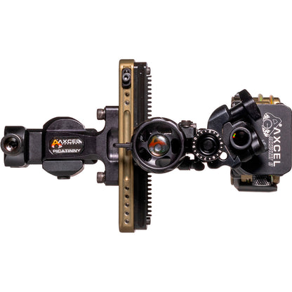 Axcel LANDSLYDE Picatinny Slider Sight Tac - AccuStat II Micro 4 Pin .019