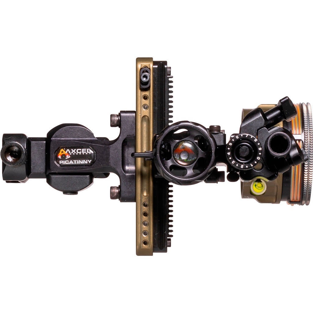 Axcel LANDSLYDE Picatinny Slider Sight Tactical BH AVX-41 Ranger Double Pin .019 Green/Red Fiber