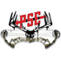 Raxx Bow Hanger PSE - Durable Carbon Steel with Dual Hooks