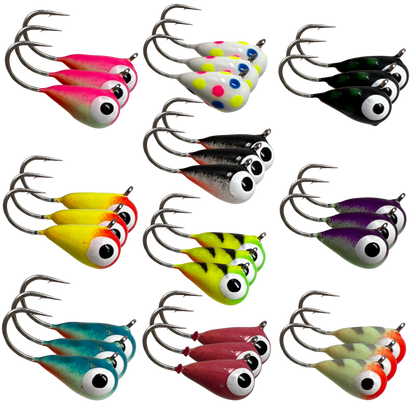 Reaction Tackle Ice Fishing Jigs