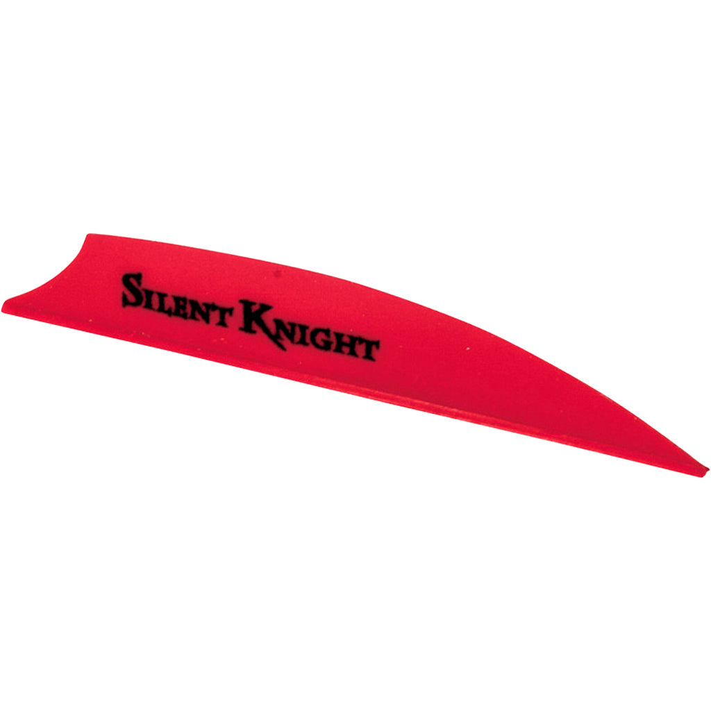 Flex Fletch Silent Knight Vanes - Flo Red 3 in. (36 Pack)