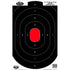 Birchwood Casey Dirty Bird Silhouette Target 12 x 18 in. Black & Red 100 Pack