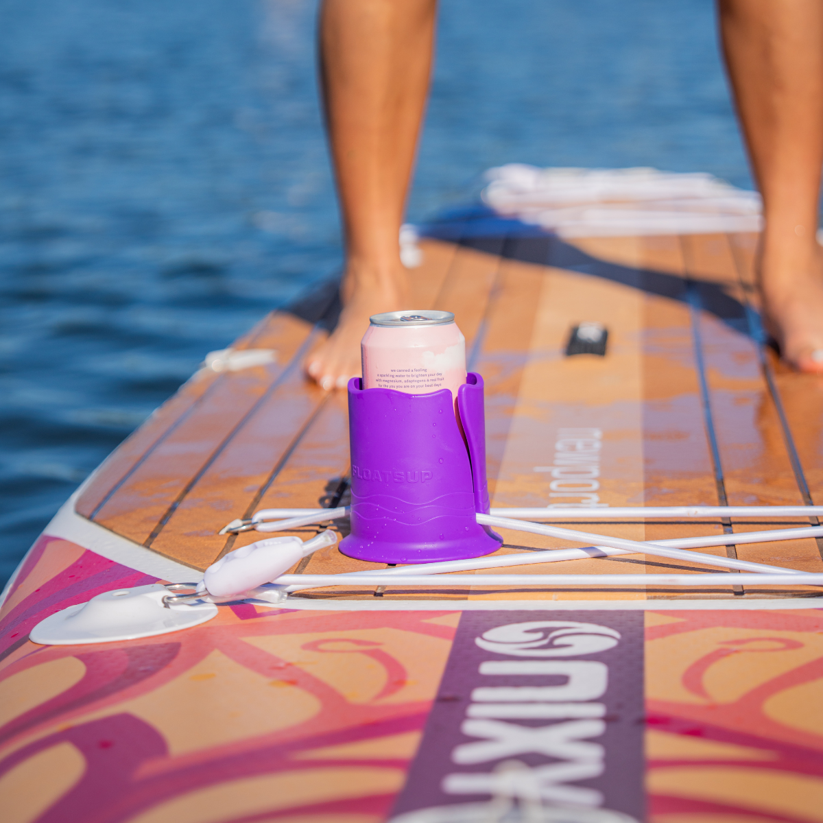 Floatsup® Cup Drink Holder, Blaze Orange (Open Box)
