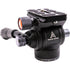 Painted Arrow FH-1 Tripod Fluid Head  1/4-20 and 3/8-16 Compatible