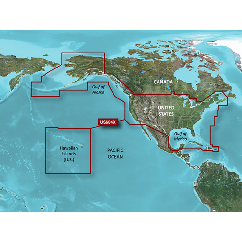 Garmin BlueChart g3 HD - HXUS604x - US All &amp; Canadian West - microSD/SD